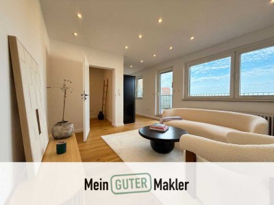 Citynah in Utbremen: 2-Zimmer-Wohnung mit sonniger Dachterrasse