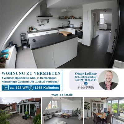 "Soll es etwas Besonderes sein?", 4-Zimmer Maisonettewohnung in Remchingen!
