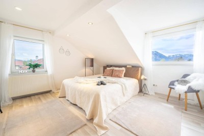 Wohnen mit Bergblick – 4-Zimmer-Wohnung mit Privatgarten in Maxglan bei Salzburg