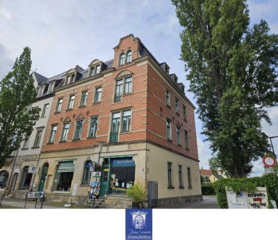 Radebeul! Stilvolle Wohnung mit Balkon, Wohnküche und Gäste-WC!