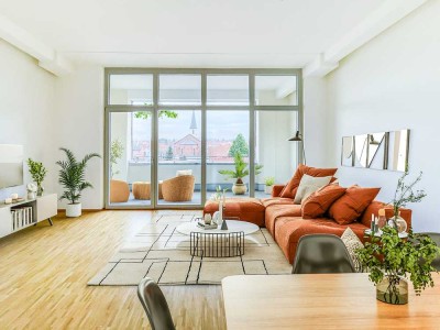 EXKLUSIVE WOHNUNG MIT LOGGIA UND FERNBLICK