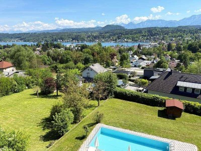 Großzügige Wohnung in Velden am Wörthersee mit See- und Schlossblick