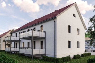 Firmen aufgepasst! Möblierte Wohnung in Nauen-Berge *Balkon, separat begehbare Zimmer, Stellplatz*