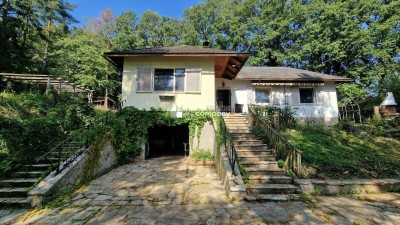 ERHALTENSWERTES HAUS IM GRÜNLAND mit großem Grund in malerischem Michelbach - sanierungsbedürftig, Ausbaubar, Garage, große Einfahrt &amp; herrlicher Grünblick