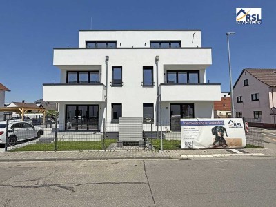 Wohnen im Herzen von Lorsch! Moderne Maisonettewohnung mit Dachterrassen –  ERSTBEZUG!