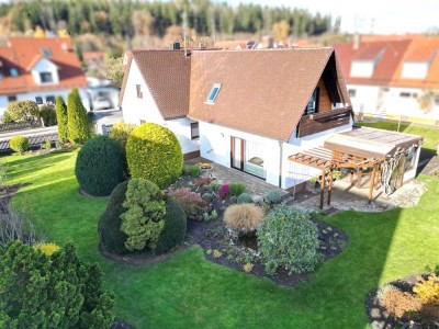Wohnen und Wohlfühlen in Bobingen - Einfamilienhaus mit idyllischem Gartenparadies