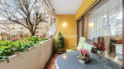 Sofort bezugsfrei: großzügige Wohnung mit Loggia und neuer Heizung