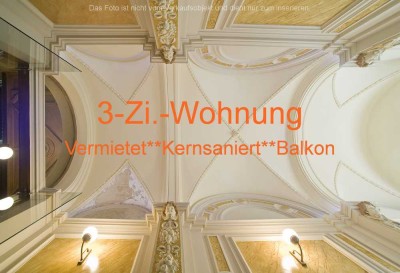 Rendite 4,27 %*2003/2004 saniert*Balkon*Vermietet