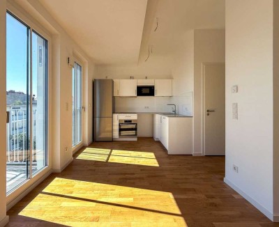 Helle 1-Zimmerwohnung - zentral gelegen mit guter Anbindung nach City Ost & City West
