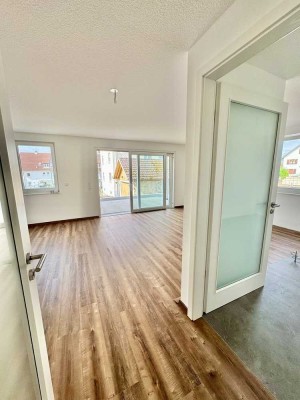 Neubau - Erstbezug in Lauchringen: 3-Zimmer-Wohnung im Erdgeschoss in zentraler Lage