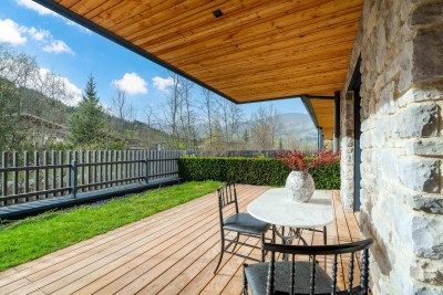 Elegante Gartenwohnung mit Sonnenterrasse
