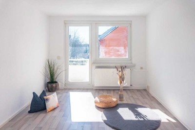 Modernisierte Erdgeschosswohnung mit Balkon
