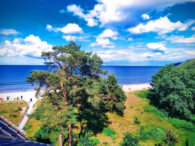 Lage, Lage, Fischerstrand in  Binz!  Die Turm- Whg.  in der Villa Stranddistel