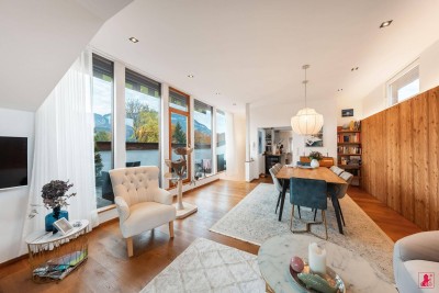 Exklusive 4-Zimmer-Maisonette mit Panoramablick auf das Kitzbüheler Horn &amp; den Wilden Kaiser