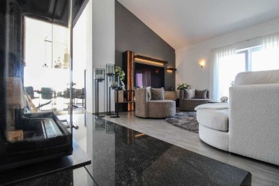 Penthouse-Traum mit moderner Ausstattung und Panoramaausblick