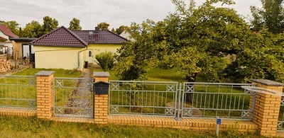 Zehdenick: Handwerkerobjekt mit 697 m²  GST inkl. Garten, Garage & Schuppen – nur 1,3 km zum Bahnhof