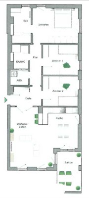 Exklusive 4-Zimmer-Wohnung mit Balkon und EBK in Frankfurt Riedberg