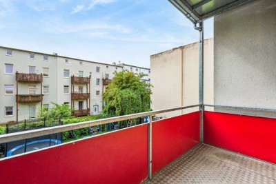 EINBAUKÜCHE VORHANDEN: 1 Raum-Wohnung mit Balkon - Magdeburg, Fermersleben