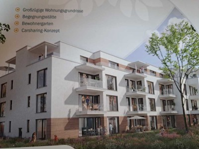2-Raum-Wohnung mit Balkon im Betreuten Wohnen in Ried - Erstbezug