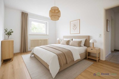 3-Zimmer-Souterrainwohnung in Heidesheim