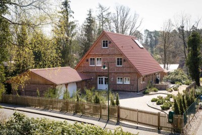 Modernes Fachwerkhaus in traditioneller Bauweise von privat