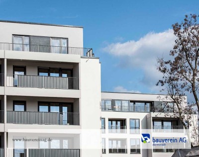 Barrierefreie 1-Zimmer-Wohnung mit Terrasse in in der Lincoln-Siedlung.