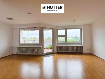 Schönes 1-Zimmer Penthouse mit Panoramablick in betreutem Wohnen