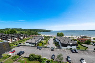 Harrislee, Wassersleben: Penthouse mit atemberaubendem Panoramablick