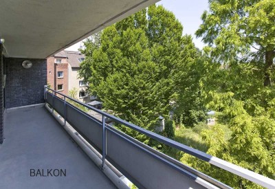 Ruhige und schöne 3-Raum-Wohnung mit Balkon in Mönchengladbach