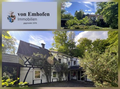 Nümbrecht freistehendes Fachwerk-/Steinhaus mit Einliegerwohnung in herrlicher Waldrandlage