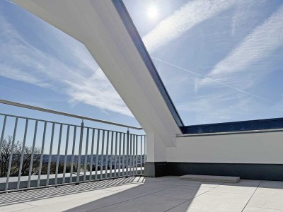 Stuttgart-Dachswald - Dachgeschoss-Maisonette-Wohnung. ERSTBEZUG!