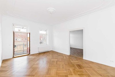 Exklusive 4-Zimmer-Wohnung mit modernem Tageslichtbad und zwei Balkonen