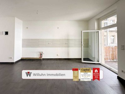 Schöne Wohnung mit Balkon l BEZUGSFREI l Außenstellplatz l Tageslichtbad