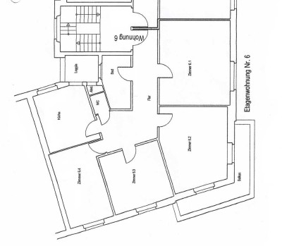 Freundliche 4-Zimmer-Altbau Wohnung im Herzen von Bruchsal