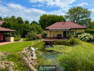 Einfamilienhaus mit Garage, Solaranlage & großem Garten in ruhiger Lage von Nauen