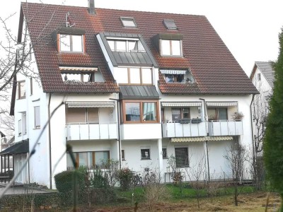 ZUR ANLAGE: Zentrumsnahe, langjährig vermietete 3,5-Zi.-Mais..Whg. mit Westbalkon und Garage