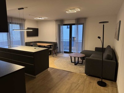 Moderne 3-Zimmer Neubauwohnung, Erstbezug, vollmöbliert
