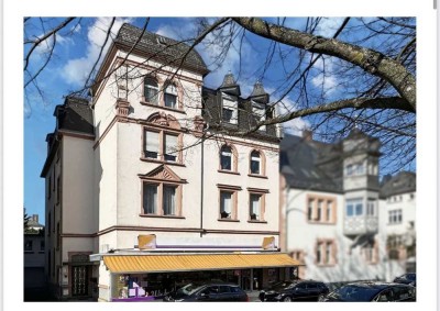 Stilvolle Altbau 4-Raum-Wohnung mit gehobener Innenausstattung mit Balkon in Friedberg