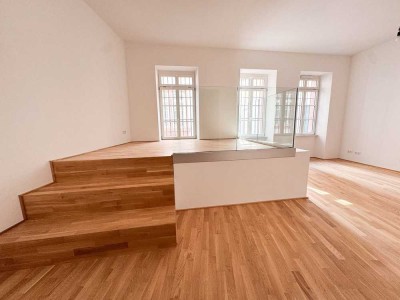Stilvolle 3-Zimmer-Wohnung mit Terrasse in der Mainzer Altstadt