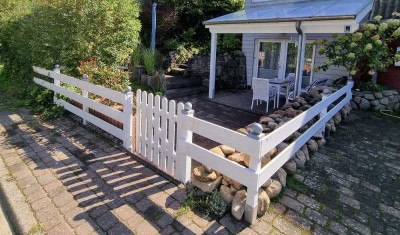Schöne, ebenerdige, möbilierte 3-Zimmerwohnung in Bünsdorf am Wittensee