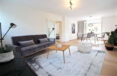 Attraktive und vollständig renovierte 2-Zimmer-Wohnung mit Balkon und Einbauküche in Löningen