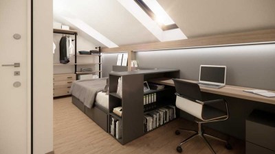 Eichstätt: Möbliertes Studentenapartment im sanierten Dachgeschoss - nur für Studierende, Uninähe