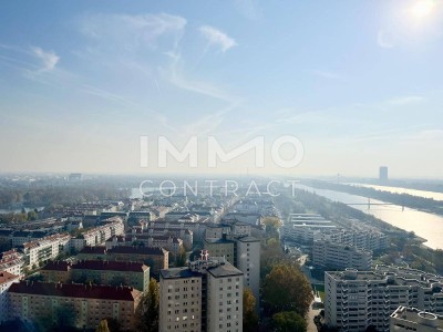 Neubau Erstbezug mit Aussicht: Doorman, Gym, Pool, Grünblick Alte Donau