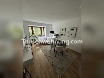 Tauschwohnung: Biete günstige 2ZKB - Suche: 2-3 ZKB mit Balkon