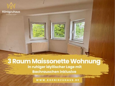 Großzügige 3 Raum-Dachgeschoss-Maisonettewohnung in Flurstedt bei Bad Sulza