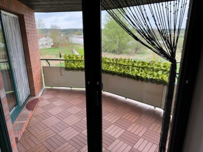 Große 2-Raumwohnung mit großem Balkon