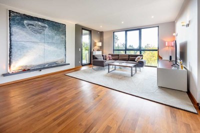 Luxuriöse 3,5-Zimmer Wohnung mit unverbaubarem Blick in Frankfurt Nordend West