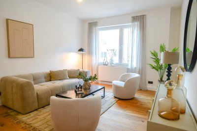 [Golzheim] Modernisierte 2,5-Raum-Wohnung mit Balkon zum Erstbezug - Einbauküche und vollmöbliert