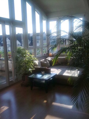 Helle 2-Zimmer Penthouse-Wohnung in Burghausen mit Garage