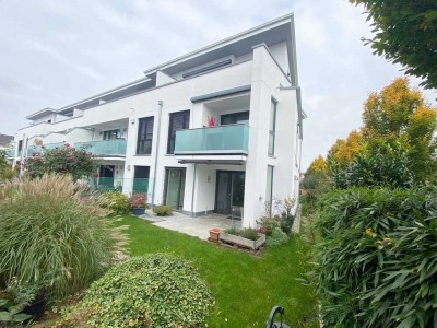 Neuwertige 3,5-Zi.-Gartenwohnung mit hochwertiger Ausstattung